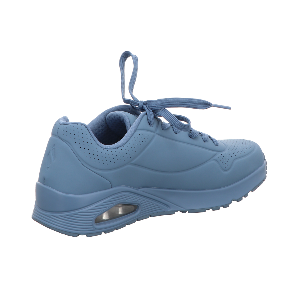 Skechers Herren Schnürschuh Uno Stand On Air in blau