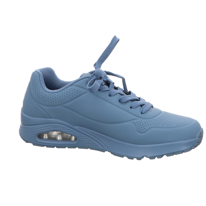Skechers Herren Schnürschuh Uno Stand On Air in blau