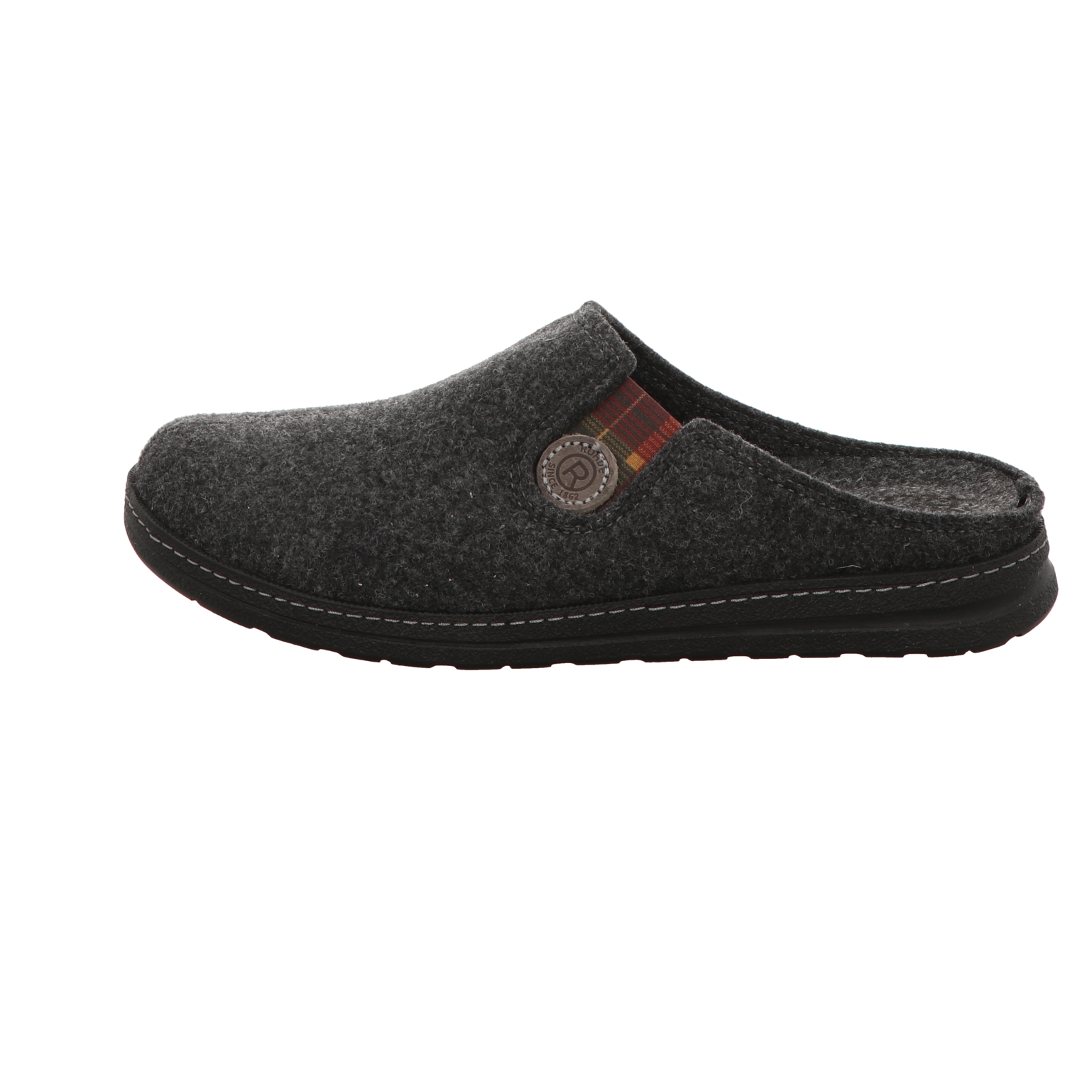 Rohde Herren Pantoffel Asiago in anthrazit