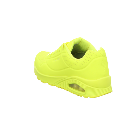 Skechers Herren Schnürschuh Uno Stand On Air in gruen