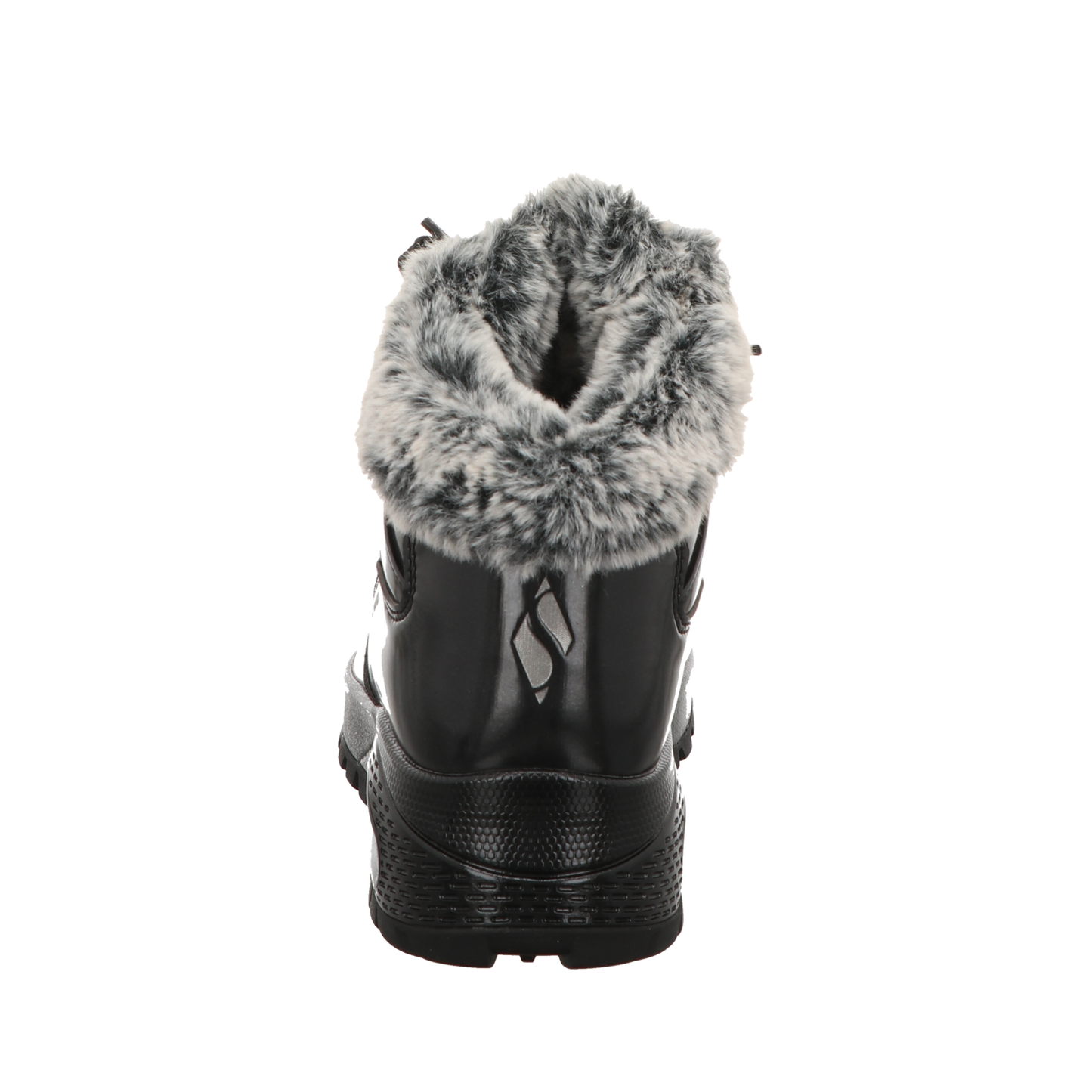 Skechers Damen Schnürstiefel Uno Rugged in schwarz