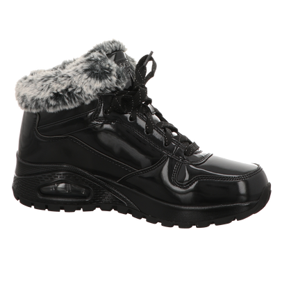 Skechers Damen Schnürstiefel Uno Rugged in schwarz
