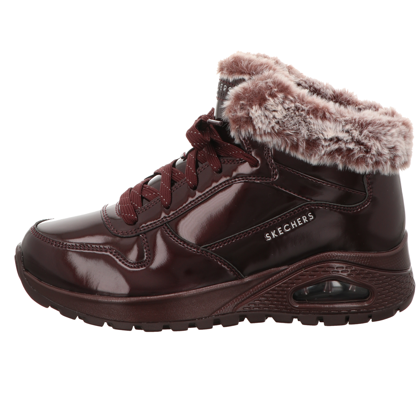 Skechers Damen Schnürstiefel Uno Rugged in rot