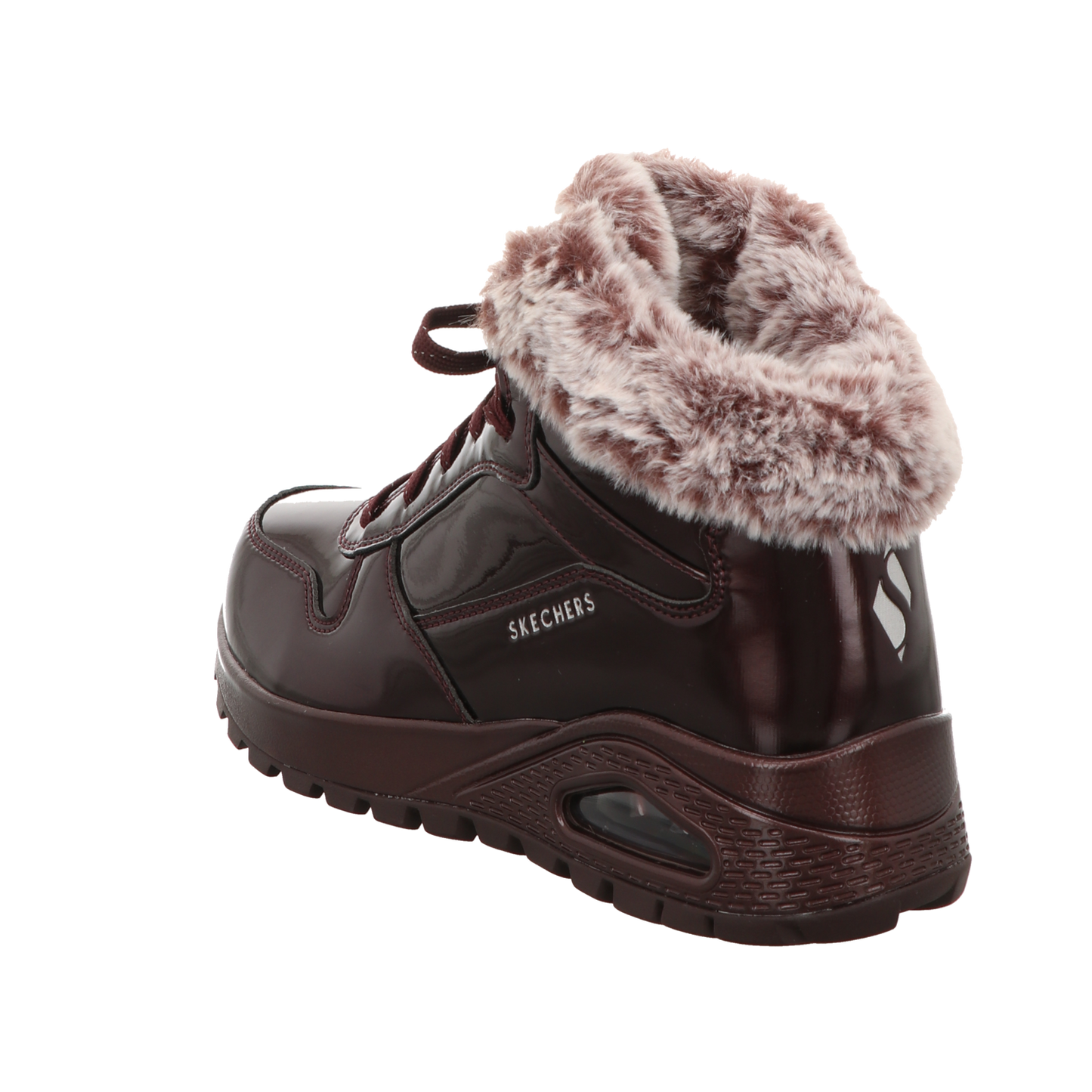 Skechers Damen Schnürstiefel Uno Rugged in rot