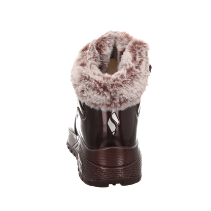 Skechers Damen Schnürstiefel Uno Rugged in rot