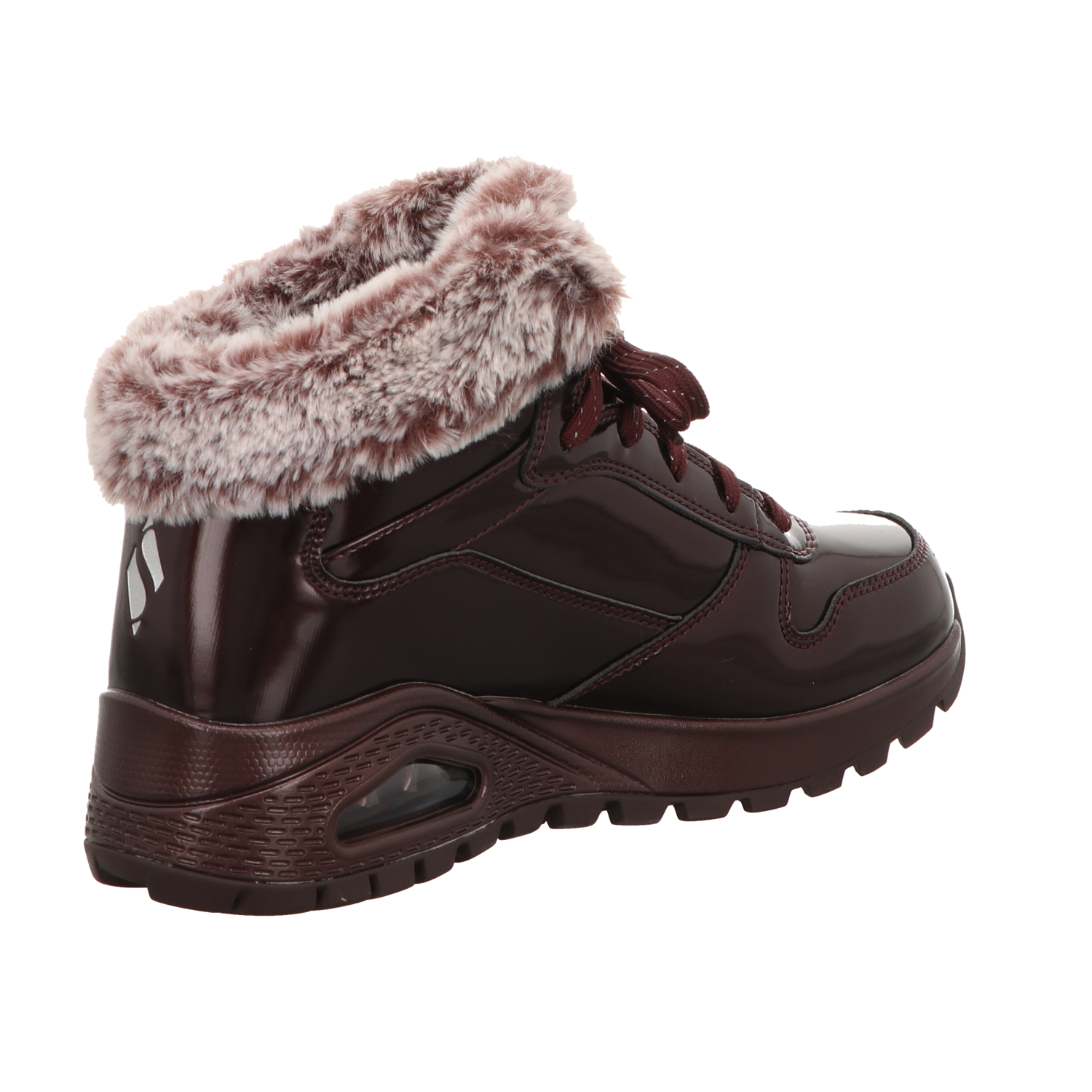 Skechers Damen Schnürstiefel Uno Rugged in rot