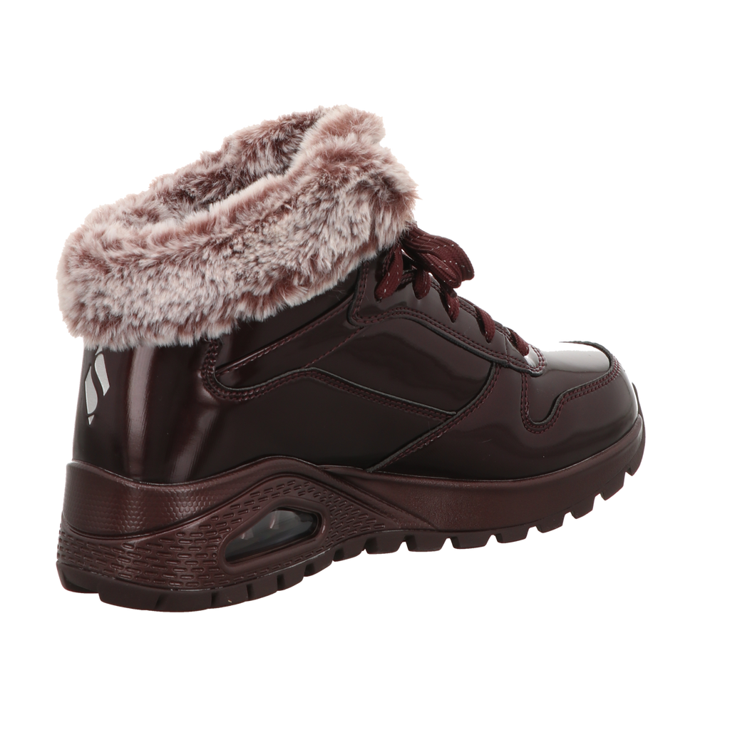Skechers Damen Schnürstiefel Uno Rugged in rot