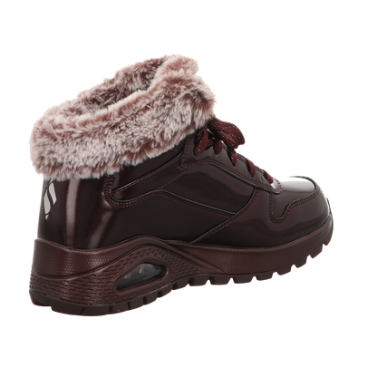 Skechers Damen Schnürstiefel Uno Rugged in rot