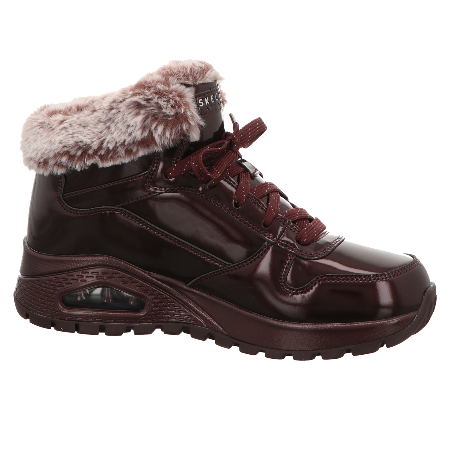 Skechers Damen Schnürstiefel Uno Rugged in rot