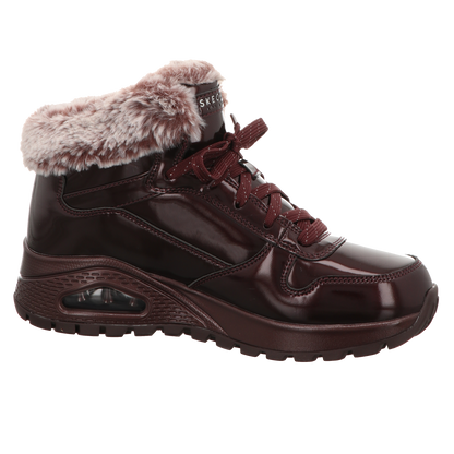 Skechers Damen Schnürstiefel Uno Rugged in rot