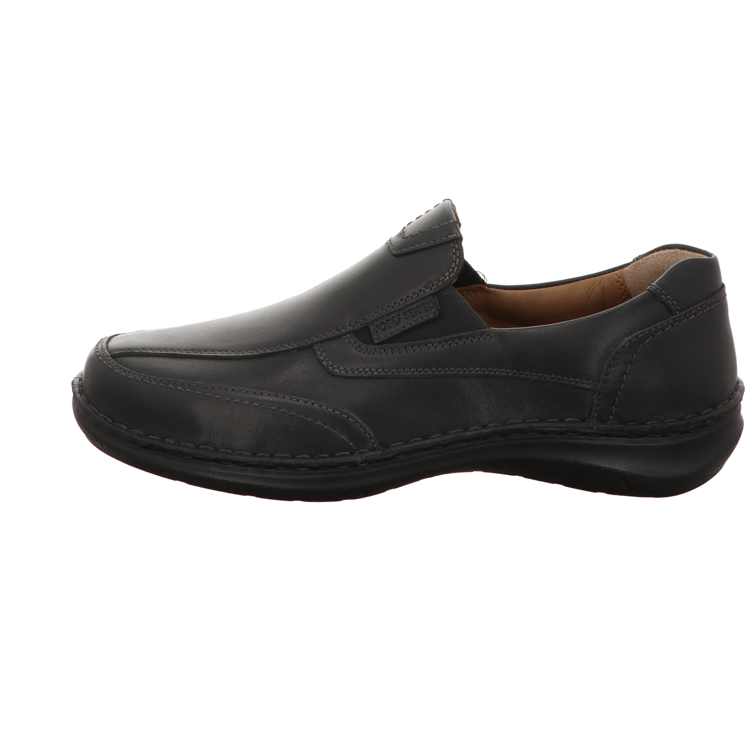 Seibel Herren Slipper New Anvers 67 in schwarz