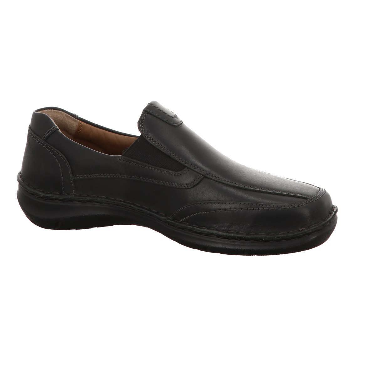 Seibel Herren Slipper New Anvers 67 in schwarz