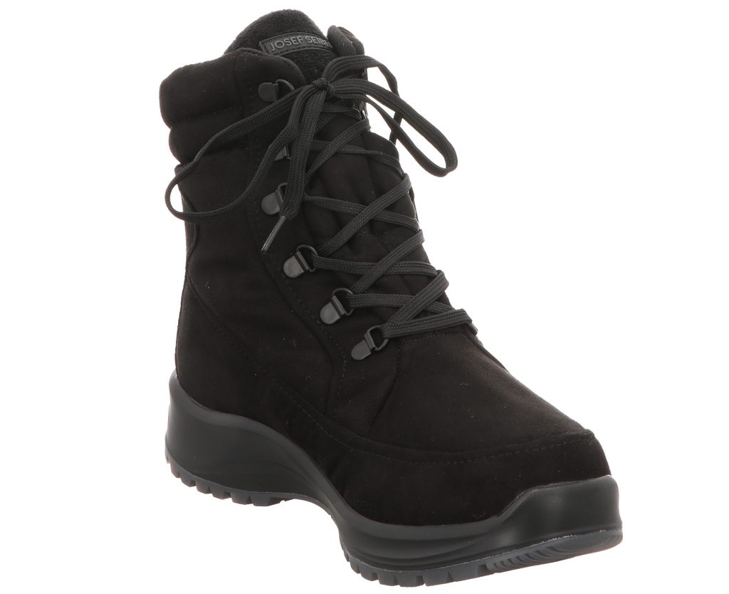 Seibel Damen Schnürstiefel Colorado 51 in schwarz