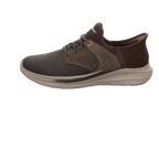 Skechers Herren Slipper Slip-Ins Slade in braun