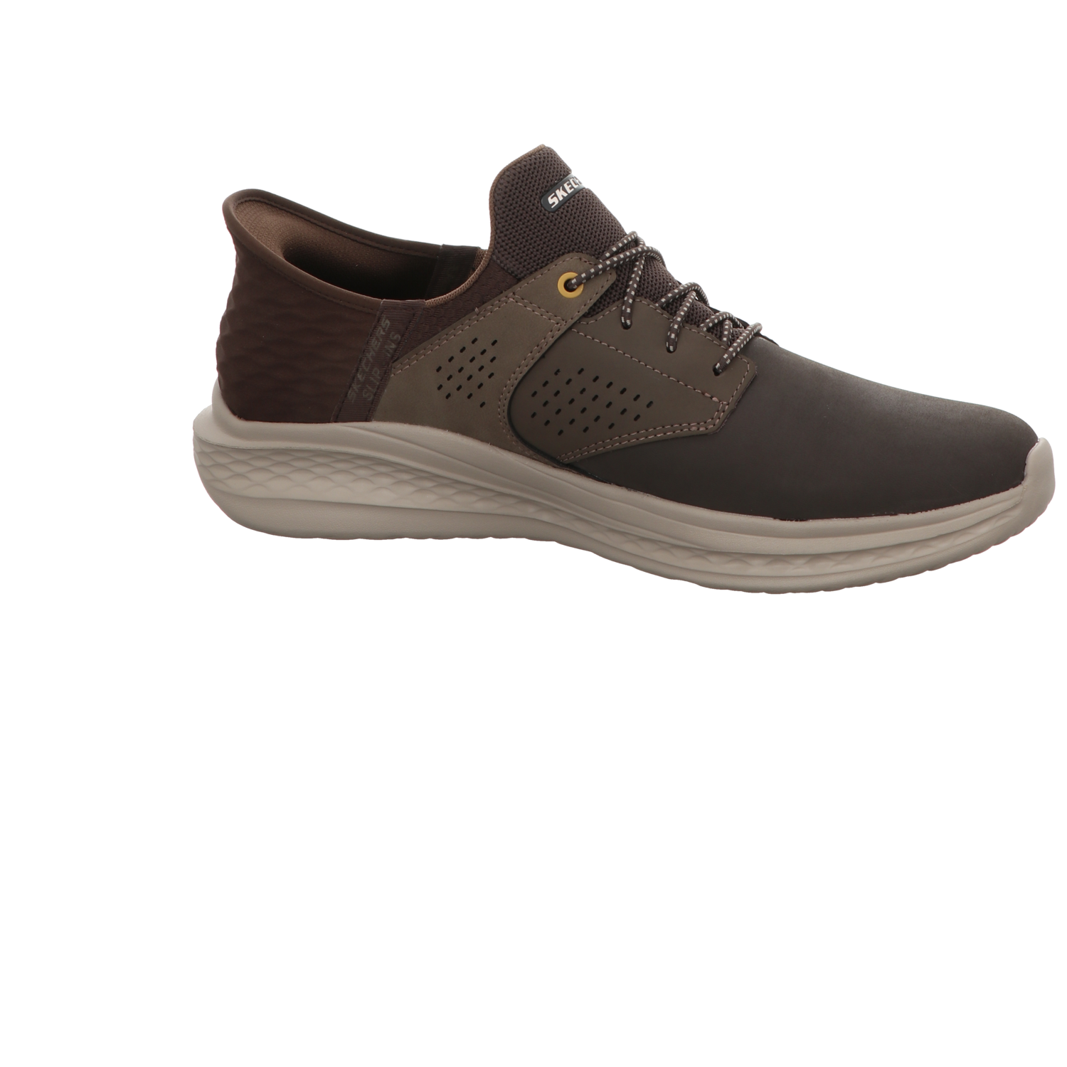 Skechers Herren Slipper Slip-Ins Slade in braun