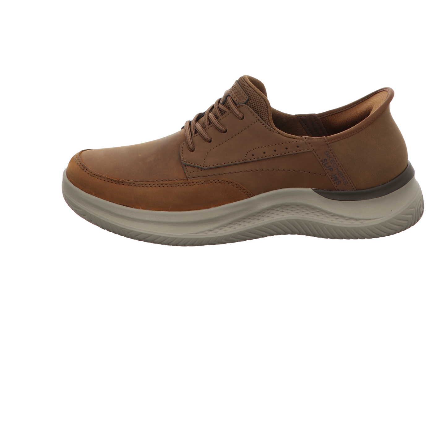 Skechers Herren Slipper Hasting in braun