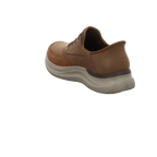 Skechers Herren Slipper Hasting in braun
