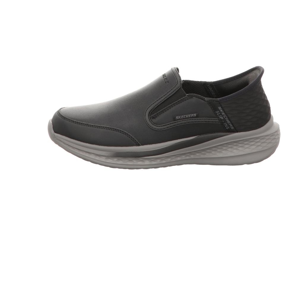 Skechers Herren Slipper Slade in schwarz