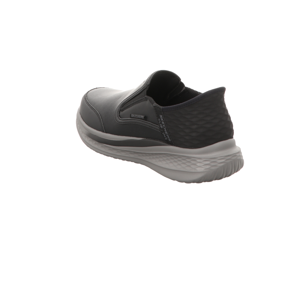 Skechers Herren Slipper Slade in schwarz