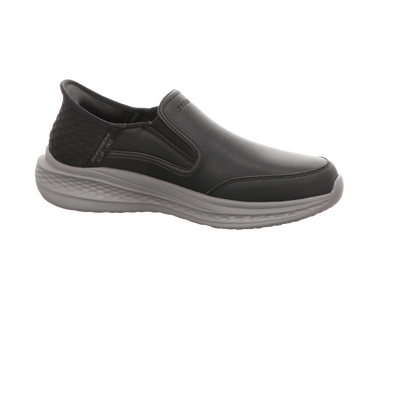 Skechers Herren Slipper Slade in schwarz