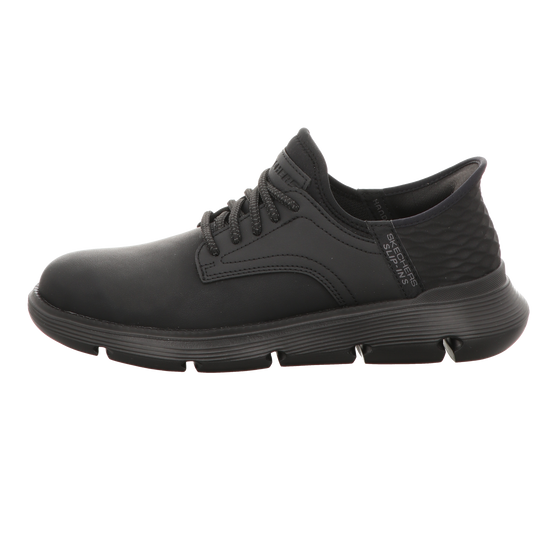 Skechers Herren Slipper Slip Ins  Garza Gervin in schwarz