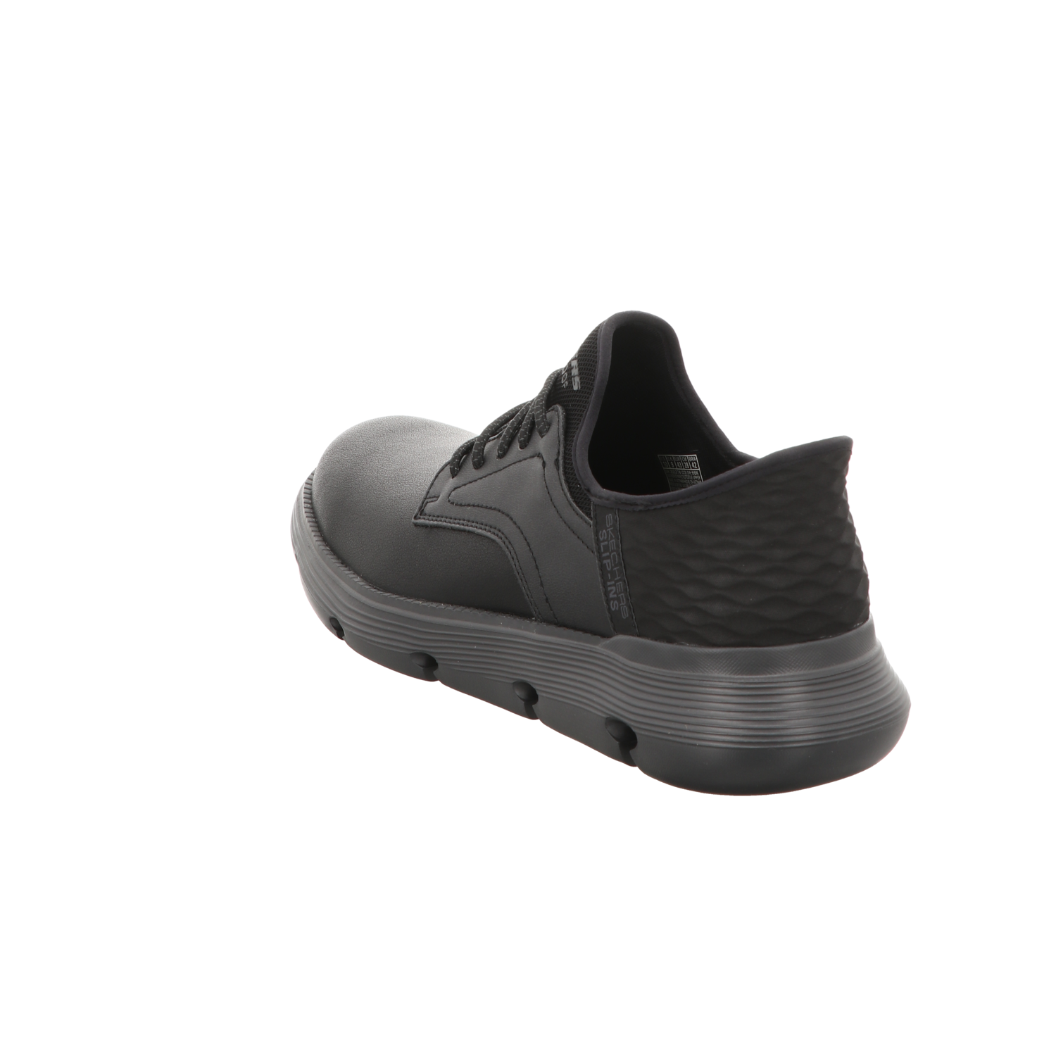 Skechers Herren Slipper Slip-In Garza in schwarz