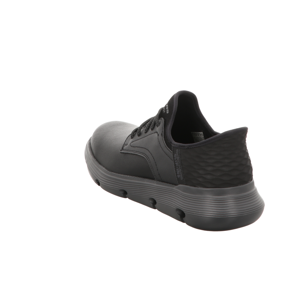Skechers Herren Slipper Slip-In Garza in schwarz