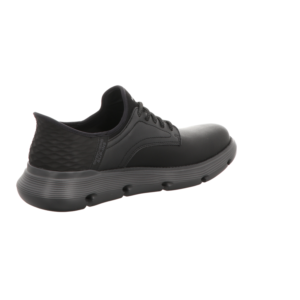 Skechers Herren Slipper Slip-In Garza in schwarz