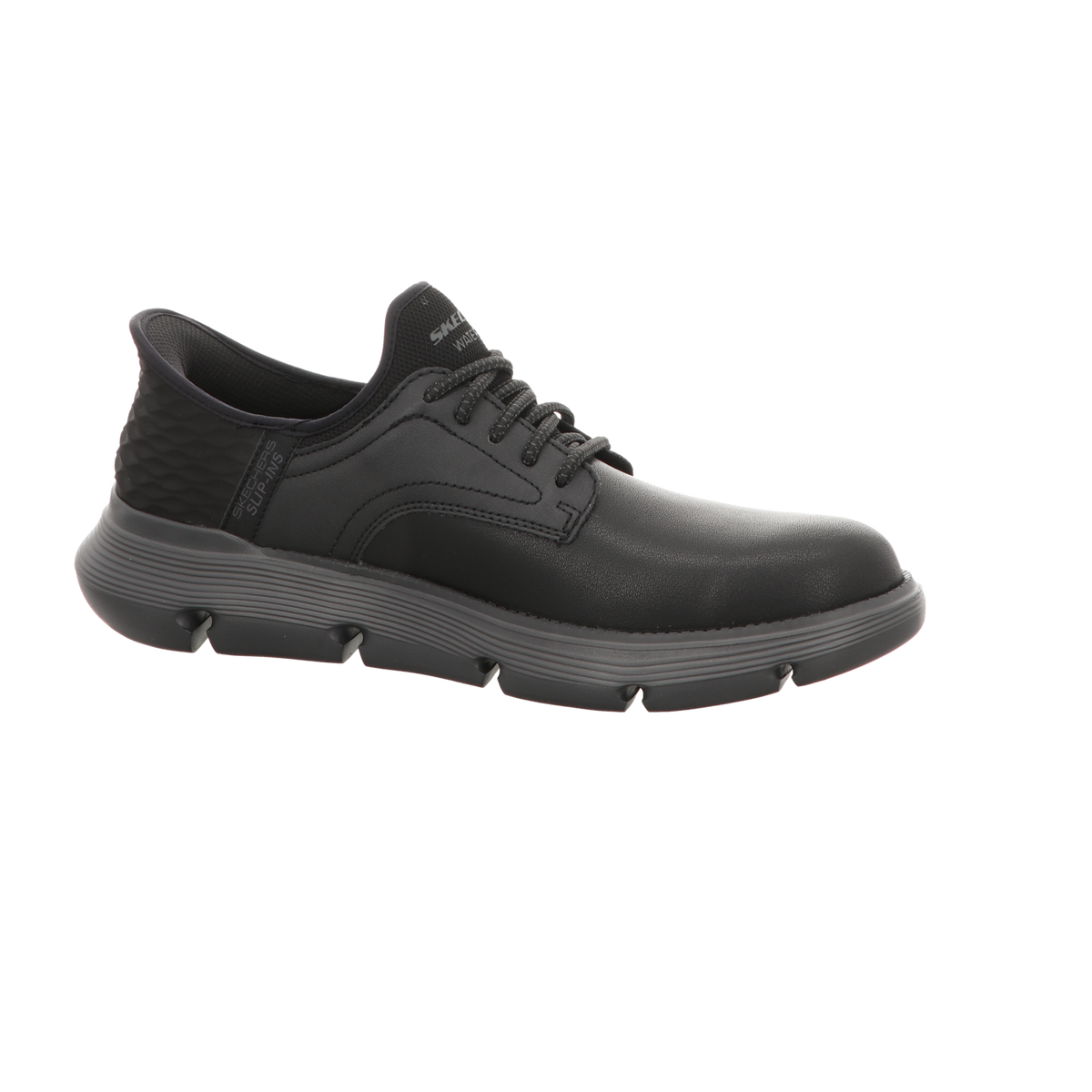 Skechers Herren Slipper Slip-In Garza in schwarz