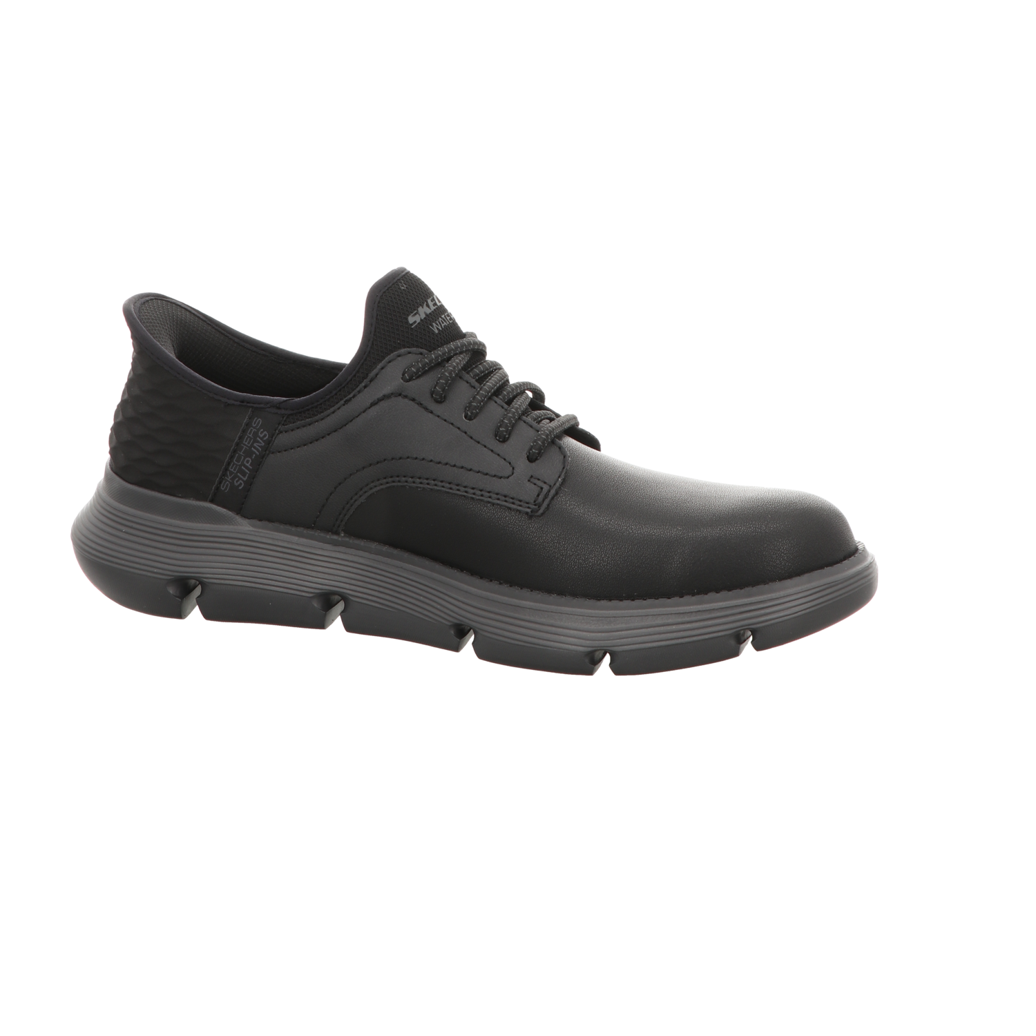 Skechers Herren Slipper Slip-In Garza in schwarz