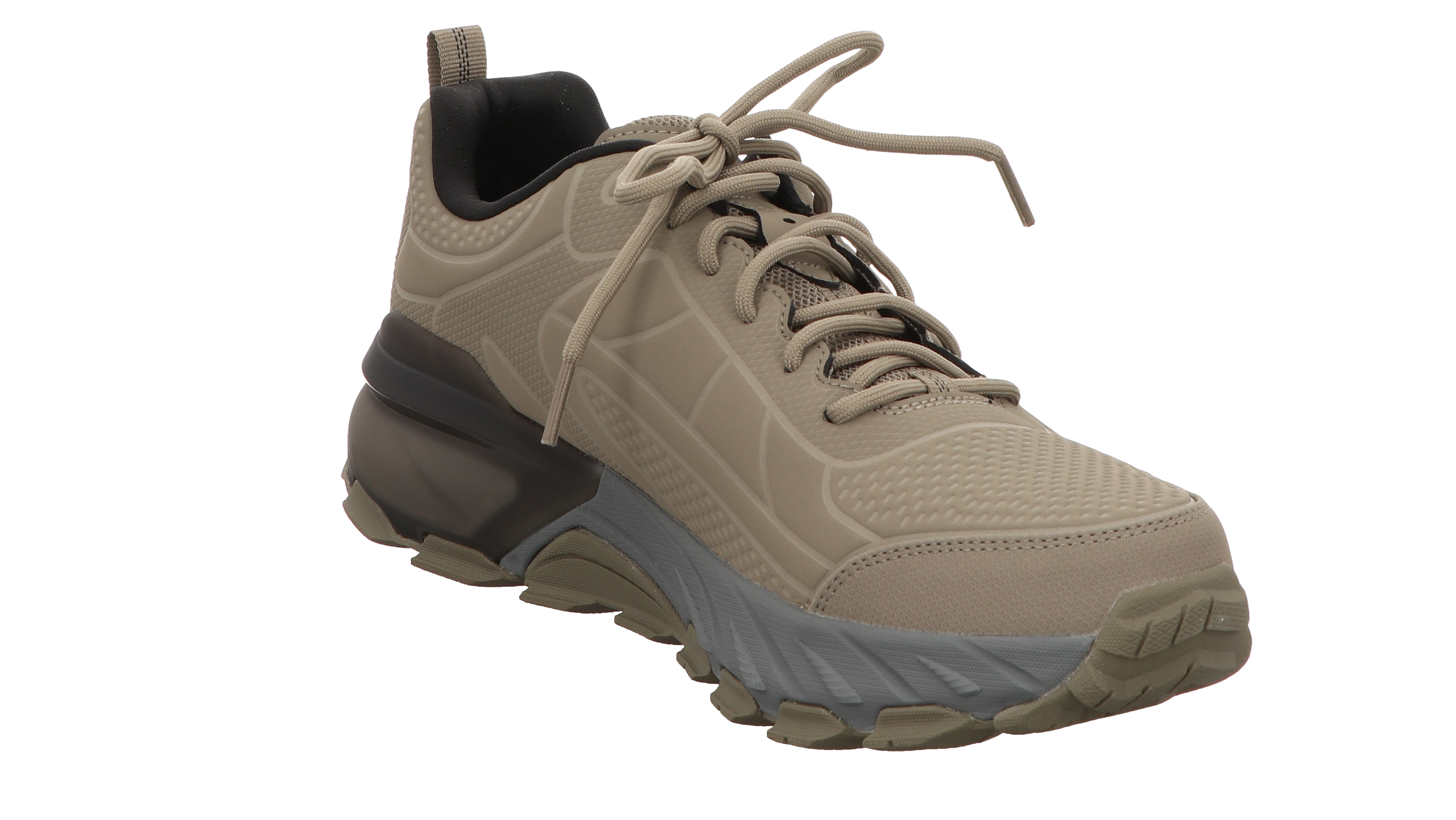 Skechers Herren Schnürschuh Max Protect in grau