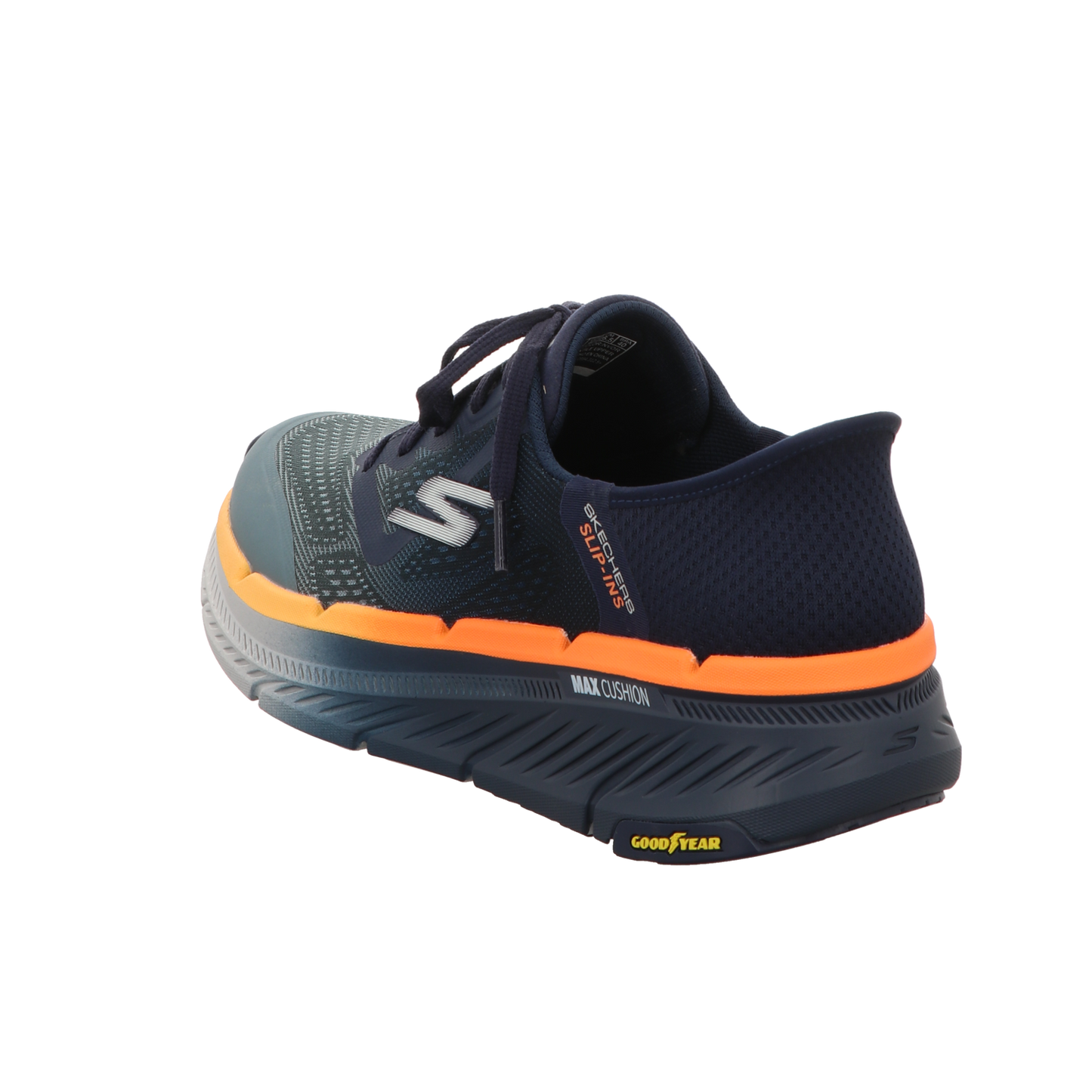 Skechers Herren Slipper Slip-Ins Max Cushioning in blau