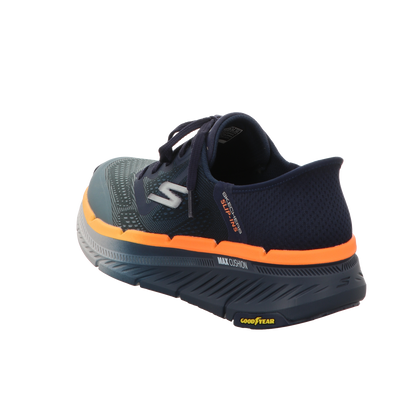 Skechers Herren Slipper Slip-Ins Max Cushioning in blau