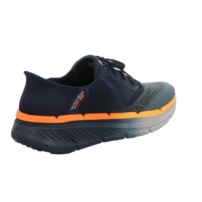 Skechers Herren Slipper Slip-Ins Max Cushioning in blau