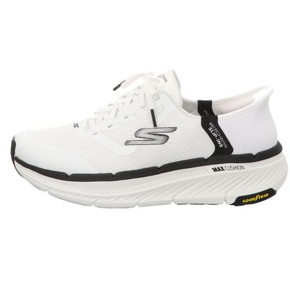 Skechers Herren Slipper Slip-Ins Max Cushioning in weiss
