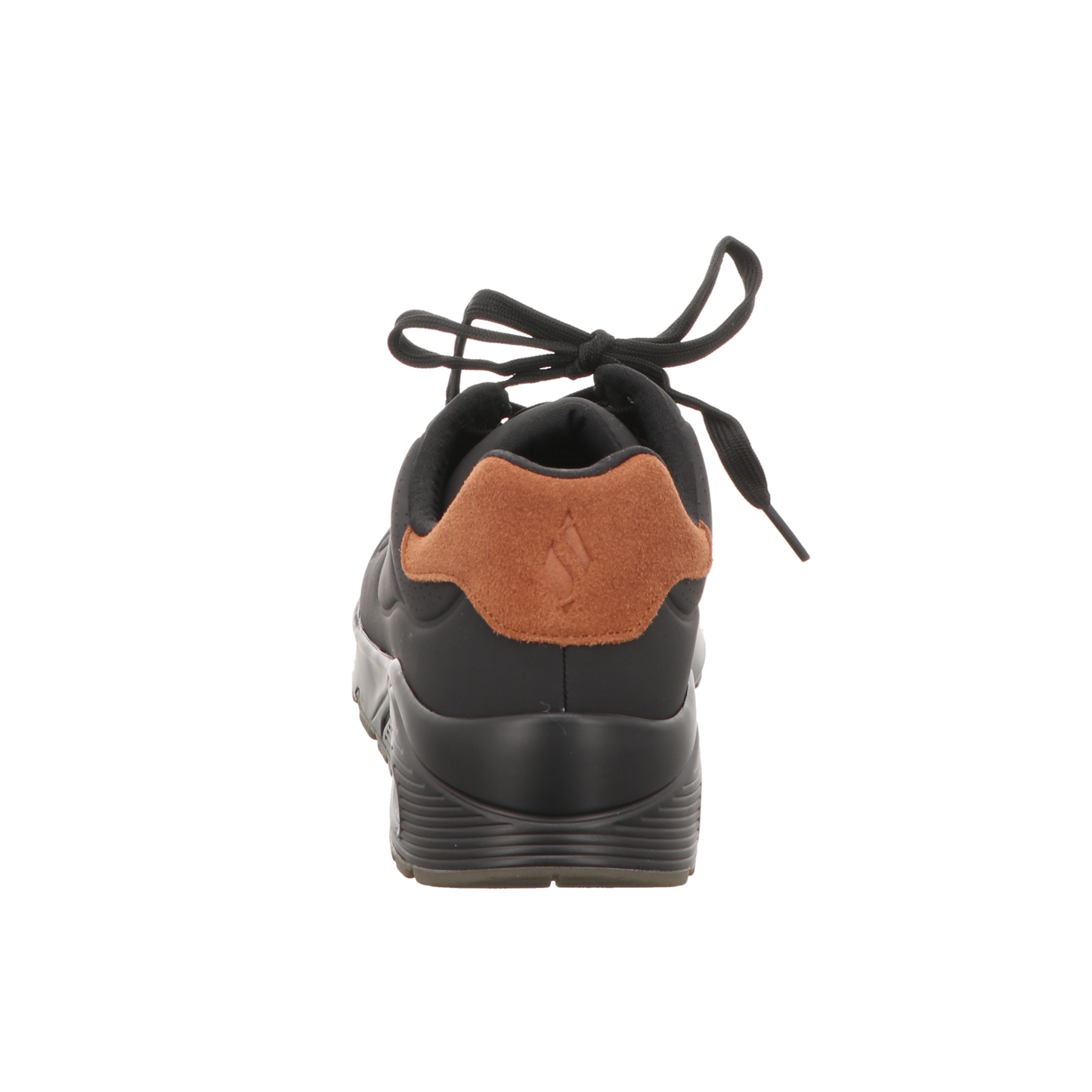 Skechers Herren Schnürschuh Uno Suited On Air in schwarz