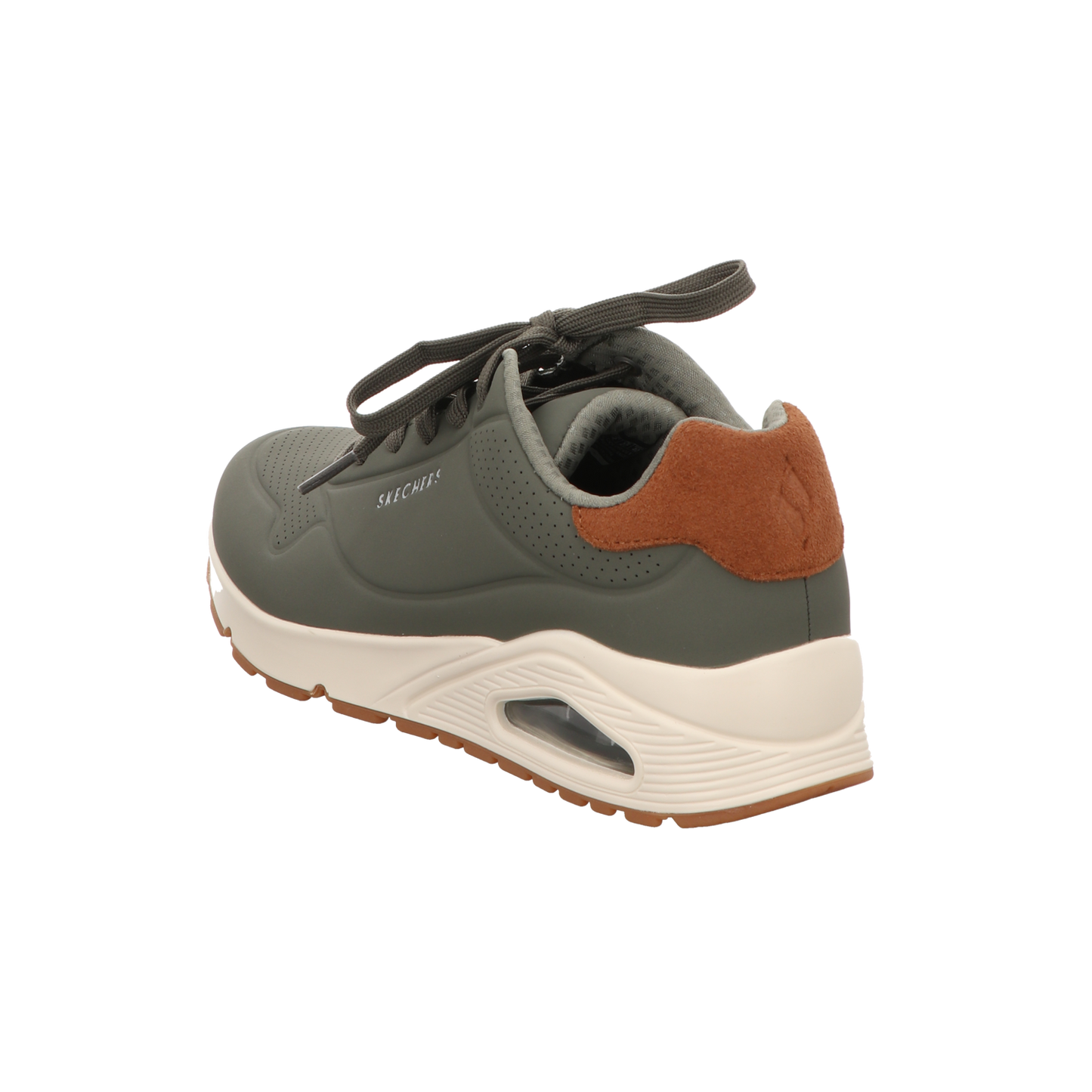 Skechers Herren Schnürschuh Uno Suited On Air in gruen