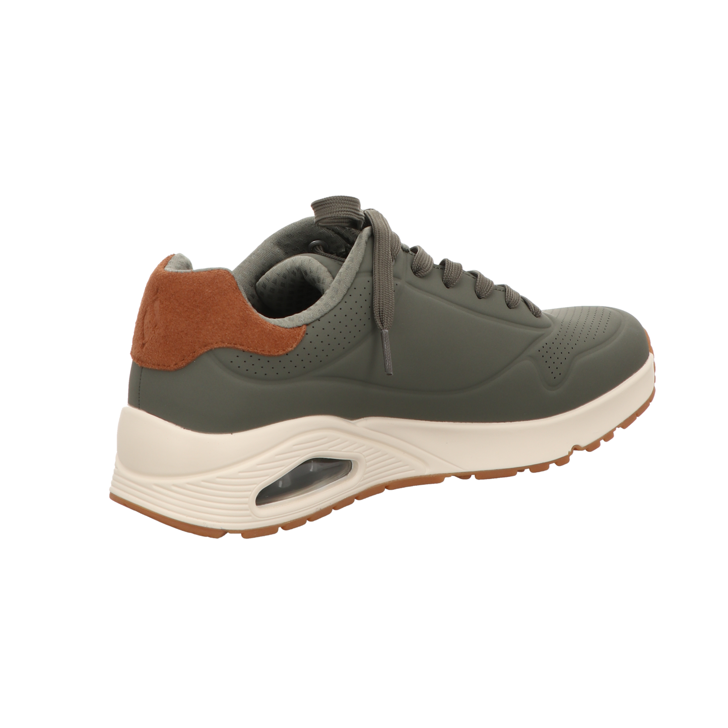 Skechers Herren Schnürschuh Uno Suited On Air in gruen