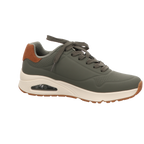 Skechers Herren Schnürschuh Uno Suited On Air in gruen