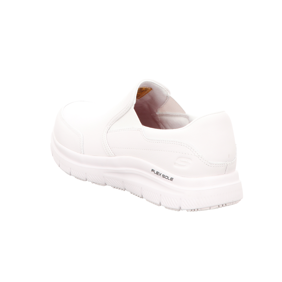 Skechers Herren Slipper Work Relaxed Fit  Flex Advanta in weiss