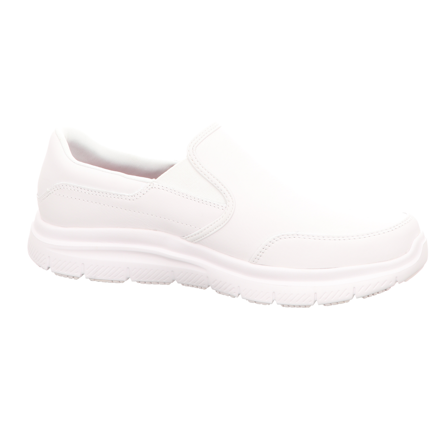 Skechers Herren Slipper Work Relaxed Fit  Flex Advanta in weiss