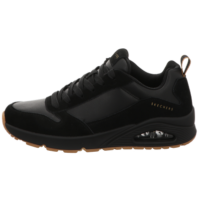 Skechers Herren Schnürschuh Uno Stacre in schwarz