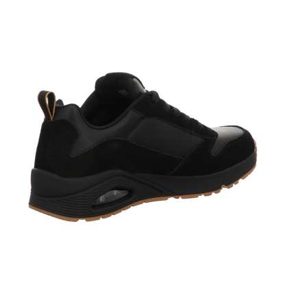 Skechers Herren Schnürschuh Uno Stacre in schwarz