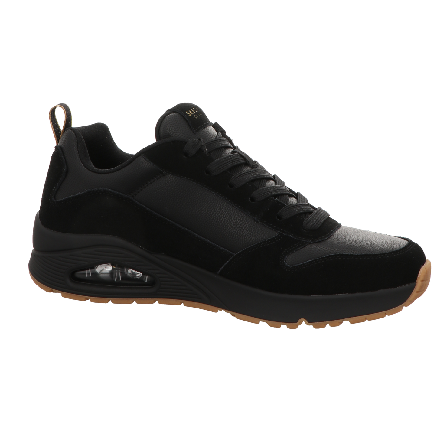 Skechers Herren Schnürschuh Uno Stacre in schwarz