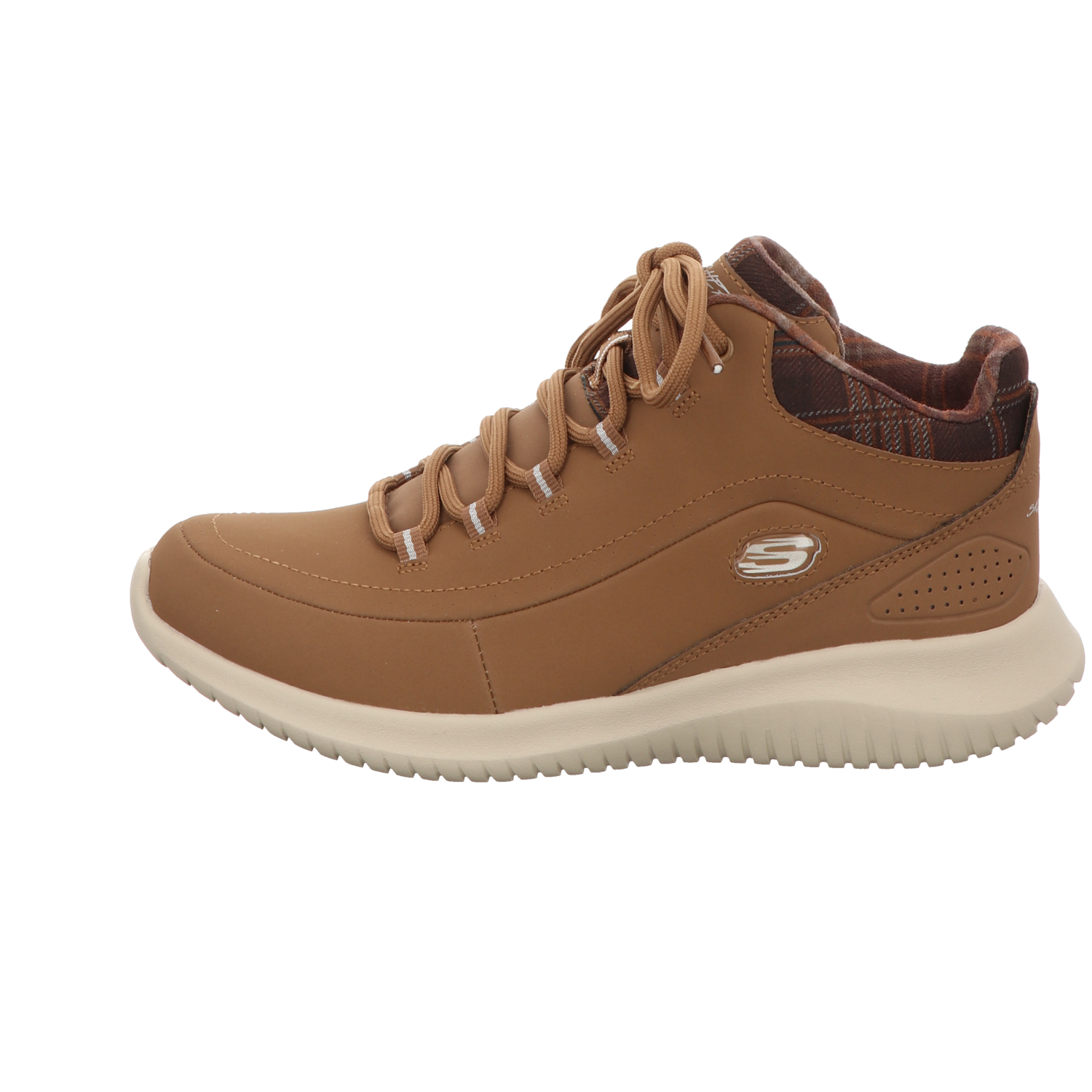 Skechers Damen Stiefel Ultra Flex Just Chill in braun