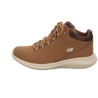 Skechers Damen Stiefel Ultra Flex Just Chill in braun
