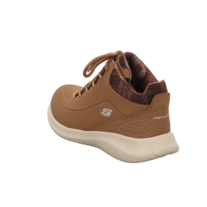 Skechers Damen Stiefel Ultra Flex Just Chill in braun