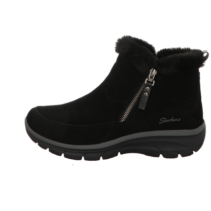 Skechers Damen Schnürstiefel Relaxed Fit Easy Going High in schwarz