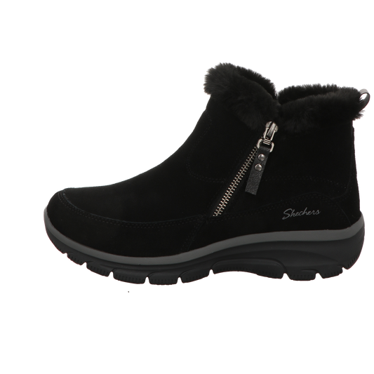 Skechers Damen Schnürstiefel Relaxed Fit Easy Going High in schwarz