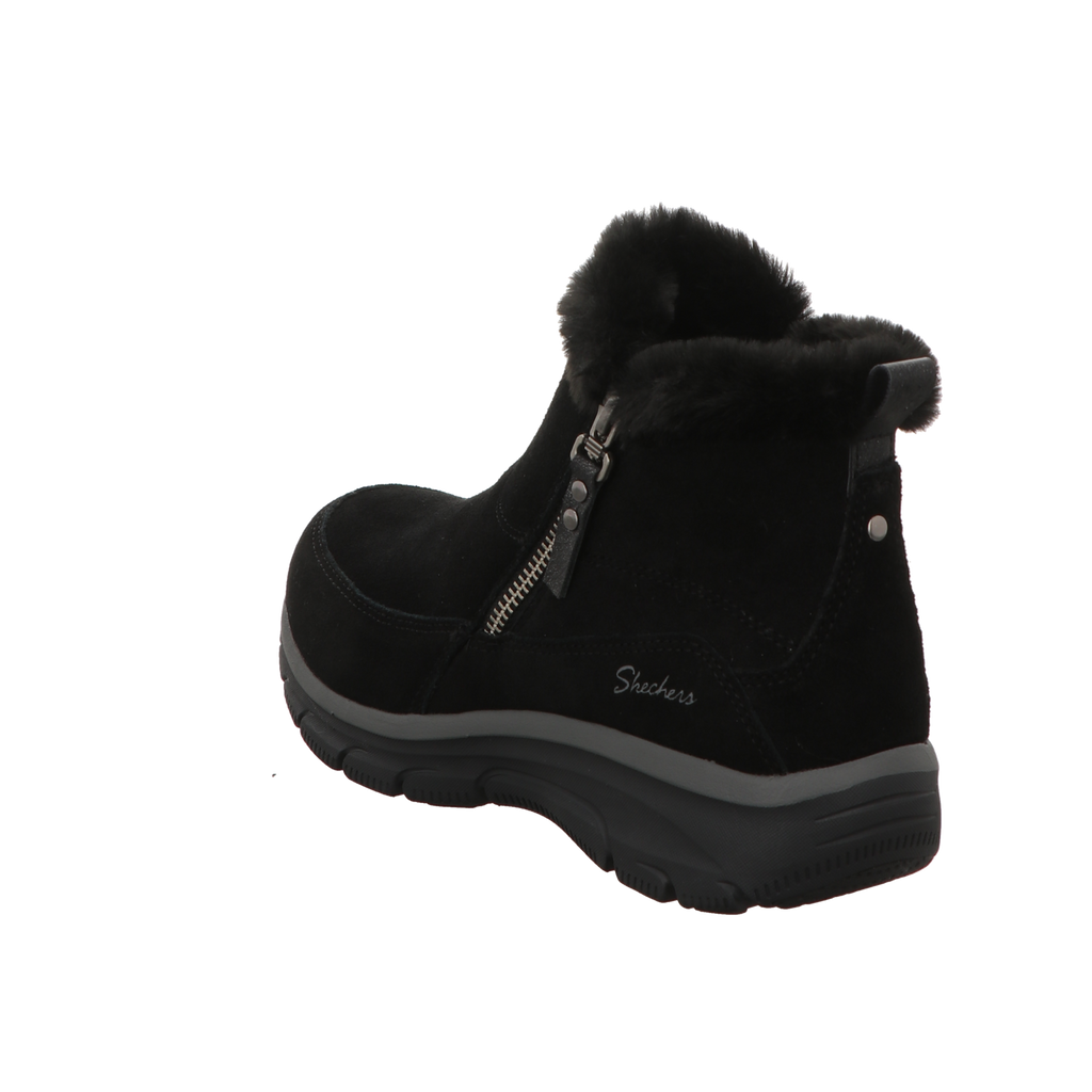 Skechers Damen Schnürstiefel Relaxed Fit Easy Going High in schwarz